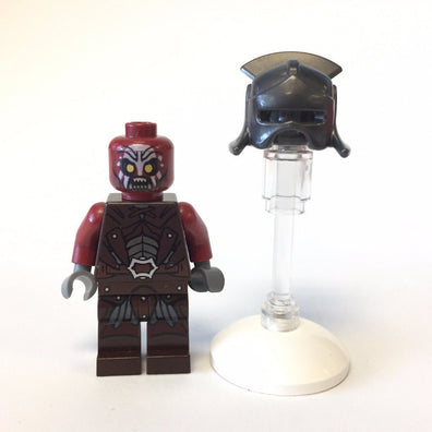 LEGO Minifigure-Uruk-hai - Helmet-The Hobbit and the Lord of the Rings / The Lord of the Rings-LOR007-Creative Brick Builders
